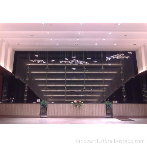 custom wall sculpture for hotel project